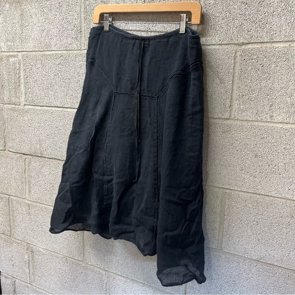 Vintage Max Studio Linen Blend Skirt - Picture 4 of 6